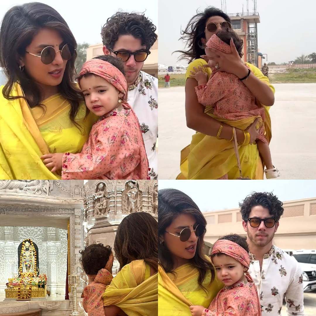 प्रियांकाची ही साडी 'रॉ मँगो' (Raw Mango) या ब्रँडची असून त्याची किंमत तब्बल 60 हजार रुपयांहून अधिक आहे. पिवळ्या रंगाच्या या चंदेरी सिल्क साडीला गोल्डन बॉर्डर होती. त्यावर फुलं आणि पानांची बारिक डिझाइनसुद्धा होती. या साडीवर प्लेन ब्लाऊज, कानात सोनेरी इअररिंग्स आणि हातात पिवळ्या रंगाच्या बांगड्या असा तिचा लूक होता.