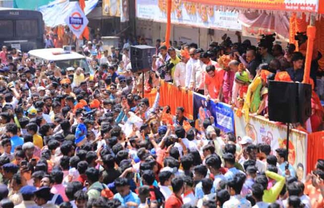 Gudi Padwa 2024 swagat yatra aaditya thackeray