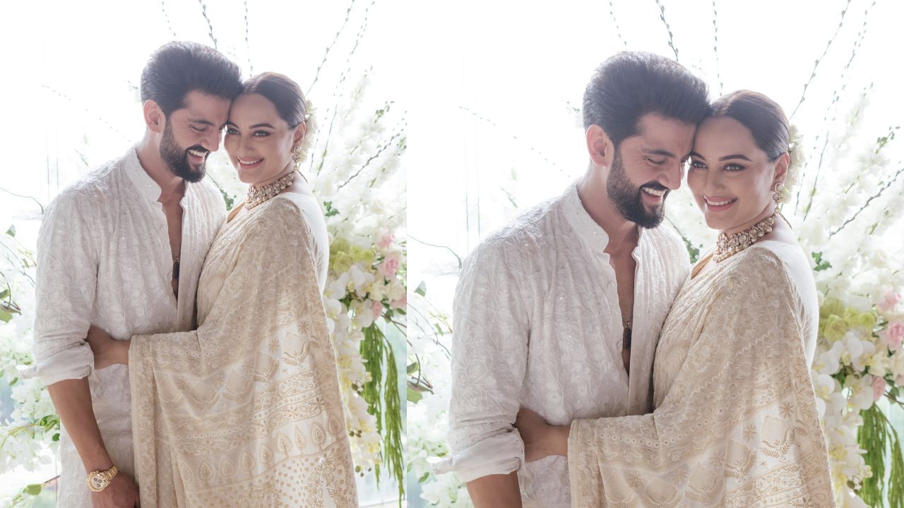 Sonakshi Sinha and Zaheer Iqbal got married today