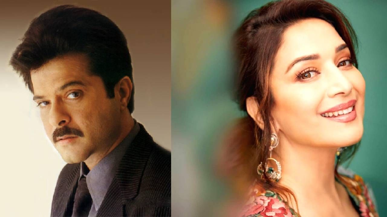 Madhuri Dixit and Anil Kapoor