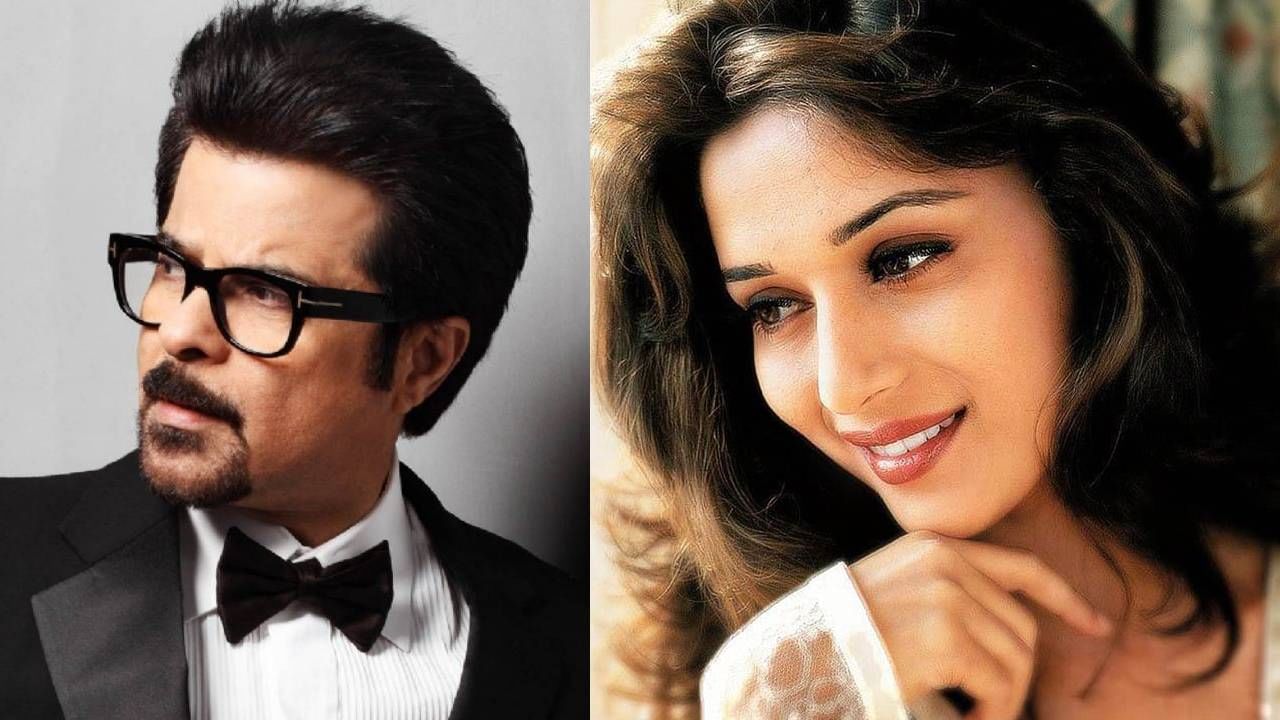 Madhuri Dixit and Anil Kapoor