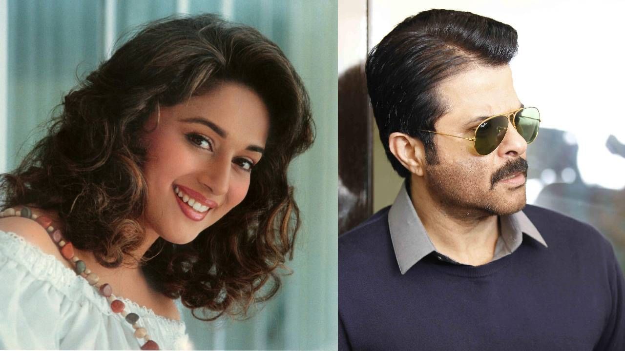 Madhuri Dixit and Anil Kapoor
