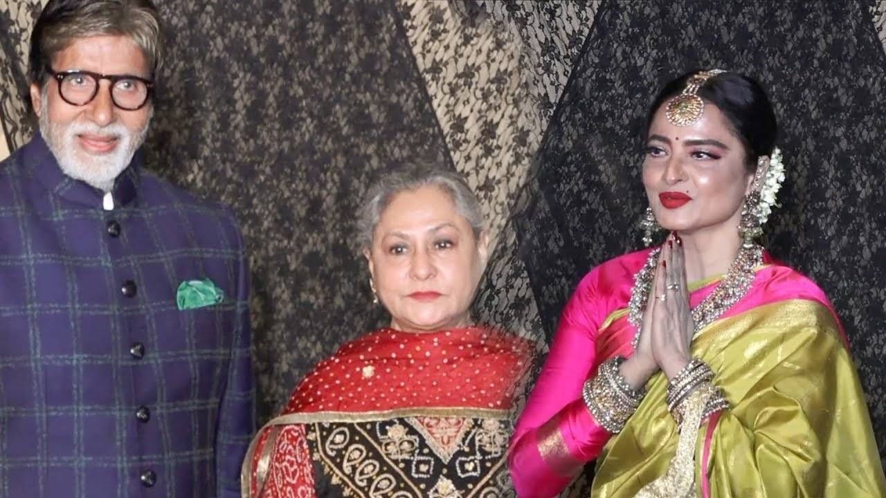 Amitabh Bachchan and Rekha