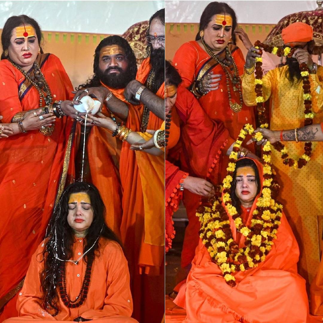 किन्नर अखाड्याची महामंडलेश्वर बनल्यानंतर ममताला श्री यमाई ममता नंदगिरी असं नाव देण्यात आलं.