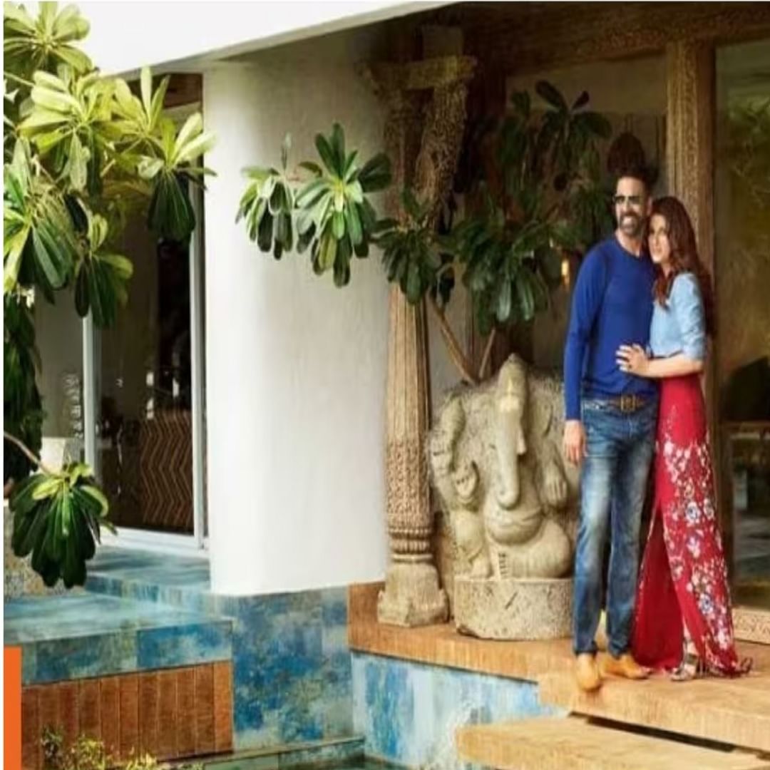 ट्विंकलने तिचे घर खूप सुंदर डिझाइन केले आहे. घराचा प्रत्येक कोपरा खूपच आकर्षक आहे.