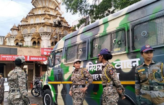 दगडूशेठ हलवाई मंदिर परिसराला छावणीचे स्वरूप