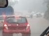 रत्नागिरीत अवकाळी पाऊस, मुंबई-गोवा महामार्गावर निवळी घाटात पाणी साचले