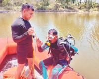  ‘फ्लड रेस्क्यू’साठी एनडीआरएफची टीम; गोरेगाव येथील छोटा तलावात बचाव कार्याचे ट्रेनिंग