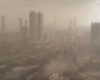 video viral : मुंबईतील धुळीच्या वादळाचा विहंगम व्हिडीओ, एकदा पाहाच