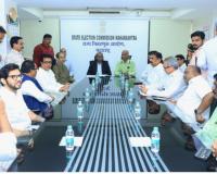 Photo – सर्वपक्षीय शिष्टमंडळ पुन्हा निवडणूक आयुक्तांना भेटले