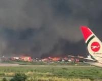 बांगलादेशातील ढाका आंतरराष्ट्रीय विमानतळावर भीषण आग, सर्व विमानांची उड्डाणे रद्द