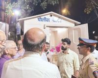 गोरेगाव पांडुरंगवाडीतील पोलीस बीट चौकीचे नूतनीकरण! रहिवाशांनी मानले शिवसेनेचे आभार