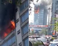 Mumbai – जोगेश्वरीतील जेएमएस बिझनेस सेंटरला भीषण आग; काही जण अडकल्याची भीती, अग्निशमन दलाकडून बचावकार्य सुरू