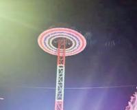 कागलच्या उरुसात मध्यरात्री थरार; आकाशपाळणा 80 फुटांवर अडकला, दोन तासांनंतर 16 जणांची सुखरूप सुटका