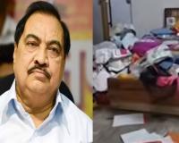 एकनाथ खडसे यांच्या जळगावमधील बंगल्यात चोरी