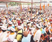 आरक्षणाच्या रक्षणासाठी कुणबी रस्त्यावर, आझाद मैदानावर धडक! मराठ्यांना आमच्यात वाटेकरी करू नका!!