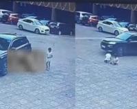 सोसायटीच्या आवारात खेळणाऱ्या सात वर्षाच्या मुलाच्या पायावरून गेली गाडी, मुलगा गंभीर जखमी