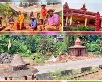 Ratnagiri News – चिऱ्यांतून फुलतेय जांभ्या पाषाणातील कला, संगमेश्वर तालुक्यातील कारागिरांची कौशल्यपूर्ण किमया!