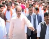 उद्धव ठाकरे यांच्या नेतृत्वात छत्रपती संभाजीनगरमध्ये निघाला विराट हंबरडा मोर्चा, मोठ्या संख्येने शेतकरी सहभागी