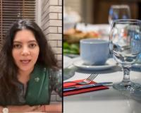 ताज हॉटेलमध्ये मांडी घालून जेवायला बसल्याने वाद, तरुणीने व्हिडीओ शेअर करून सांगितला घटनाक्रम