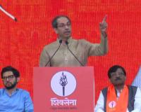 मुंबई गिळायाचा प्रयत्न करणाऱ्या अ‍ॅनाकोंडाचं पोट फाडून बाहेर येईन; निर्धार मेळाव्यात उद्धव ठाकरे मोदी, शहांवर बरसले