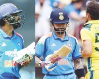 पर्थवर रोहित-कोहलीचा ‘फुसका बार’, ऑस्ट्रेलियाच्या वेगवान वाऱ्यांनी हिंदुस्थानची फलंदाजी उडवली!