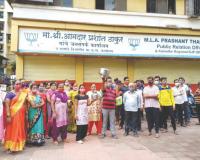 ऐन दिवाळीत कामोठावासीयांची पहिली आंघोळ कोरडी, फडणवीस सरकारने पाणी पळवले; नवी मुंबई विमानतळ आणि मॉल्सकडे वळवले