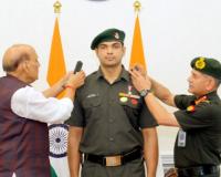 ऑलिंपिक सुवर्णपदक विजेता नीरज चोप्राला लेफ्टनंट कर्नल मानद उपाधी, संरक्षणमंत्र्यांच्या हस्ते सन्मान