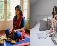 जमिनीवर बसून जेवण केल्यास काय परिणाम मिळतात? तर बेडवर बसून जेवल्यास काय होते? जाणून घ्या