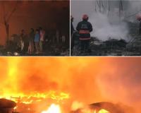 दिल्लीत अग्नितांडव! रिठाळा मेट्रो स्थानकाजवळील झोपडपट्टीला आग; 500 झोपड्या जळून खाक, एकाचा मृत्यू