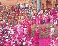 भक्तांच्या काटेरी ढिगांवर उड्या; गुळुंचेची काटेबारस यात्रा उत्साहात