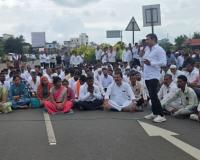 बिबट्याच्या हल्ल्याने ग्रामस्थ संतप्त, पुणे-नाशिक महामार्गावर केला रास्ता रोको