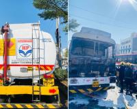 Pune news – शेवाळवाडी चौकात पेट्रोल-डिझेलच्या टँकरला आग, अग्निशमन दलाच्या सतर्कतेमुळे मोठा अनर्थ टळला