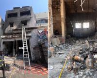 Sangli news – विटा शहरात अग्नितांडव! स्टील-फर्निचरच्या दुकानाला भीषण आग, पती-पत्नीसह गर्भवती मुलगी अन् नात ठार