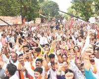 सत्याच्या मोर्चावर गुन्हा दाखल