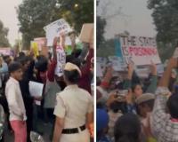 दिल्लीत हवेची गुणवत्ता ढासळली; इंडिया गेटवर प्रदूषणाविरोधात निदर्शने, पोलिसांनी अनेकांना घेतले ताब्यात