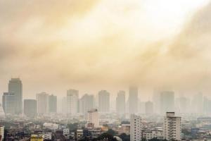 धूर-धुळीमुळे मुंबईत प्रदूषण