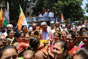 भोसरीमधील बाईक रँलीत तरुणांचा मोठा सहभाग