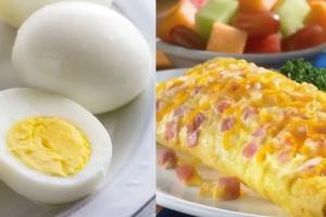 उकडलेले अंडे  की ऑम्लेट ? कुठले अंडे खाल्ल्याने वजन वेगाने घटते ?