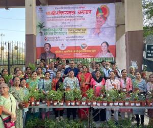 पिंपरी-चिंचवडमध्ये उन्नती सोशल फाऊंडेशन तर्फे १००० वृक्षांचे वाटप