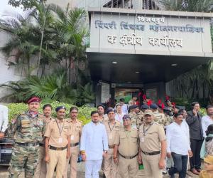 भोसरी येथील विजयदुर्ग 'क' क्षेत्रीय कार्यालयात ८० वा स्वातंत्र्यदिन उत्साहात साजरा