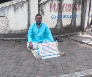 वैफल्यग्रस्तांच्या मनाला धीर देणारा पदपथावरील आधार 